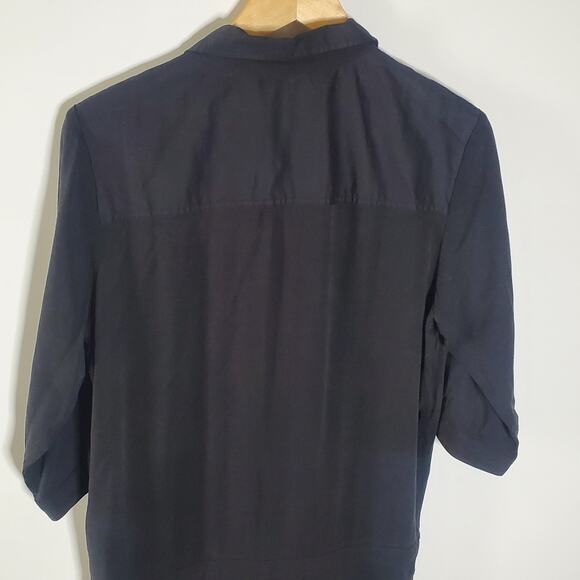 Maison Scotch Button up Utility Romper Black Great condition Size 6 - Picture 8 of 11